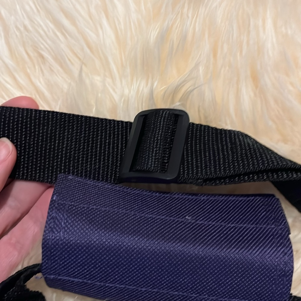 NWOT purple Chaps travel bag - Picture 2 of 5